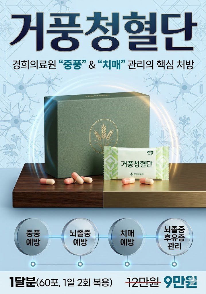 거풍청혈단 안내 및 가격표